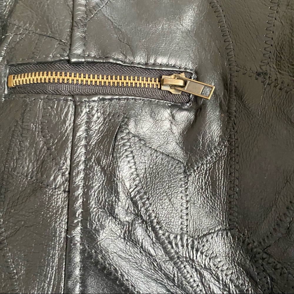 M Collection Leather Jacket - Picture 6 of 16